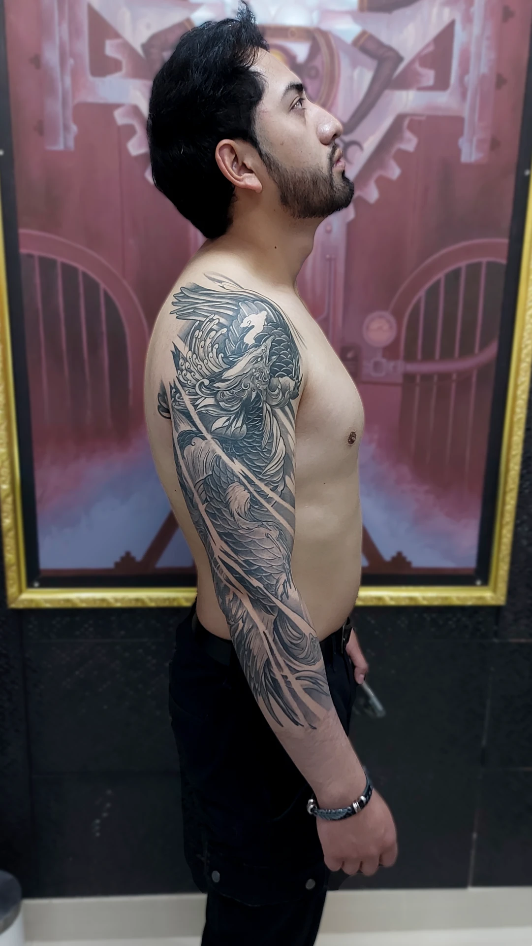 Diseño de tatuaje sombreado personalizado