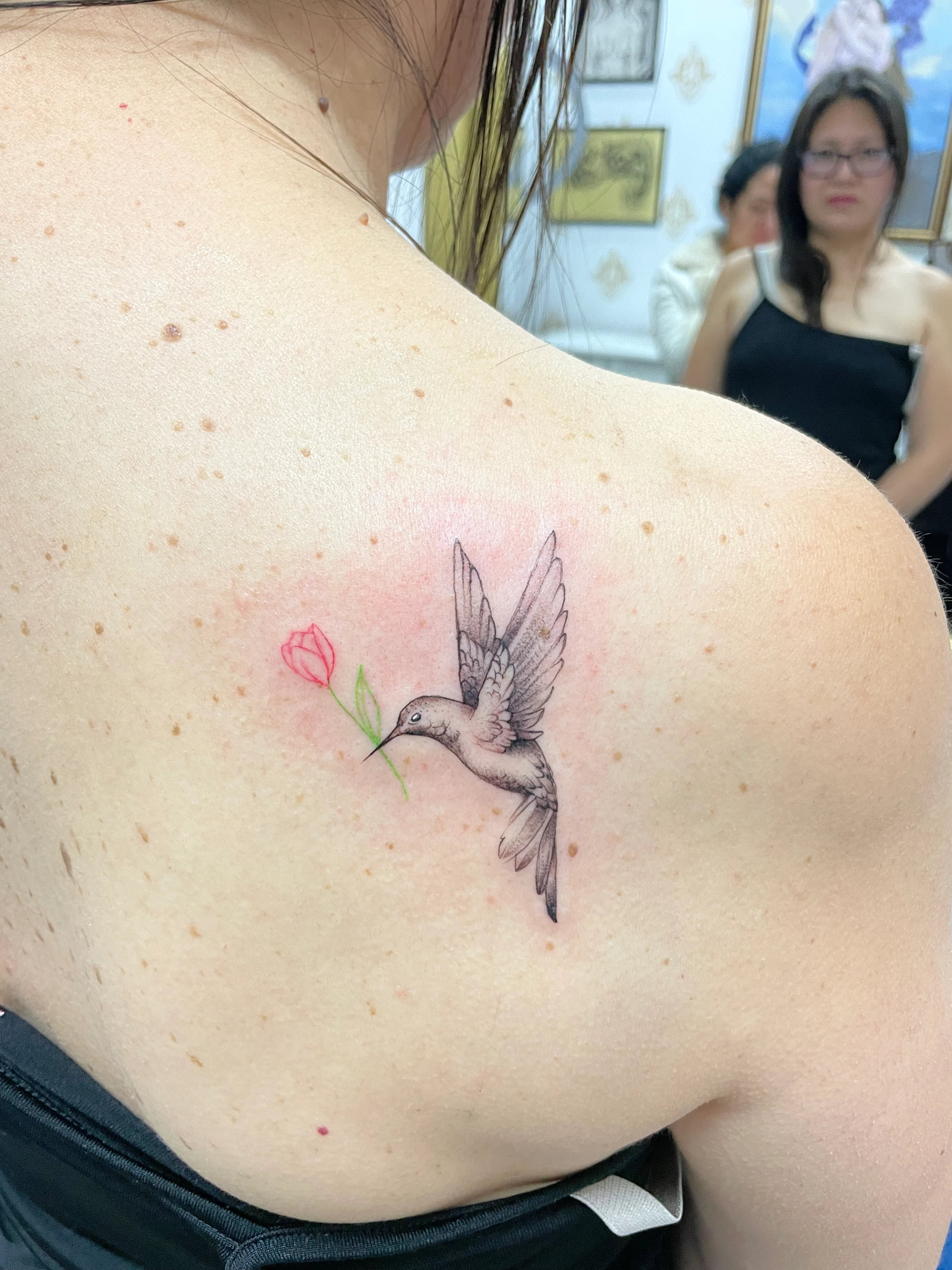 Tatuaje minimalista y linea fina Huancayo